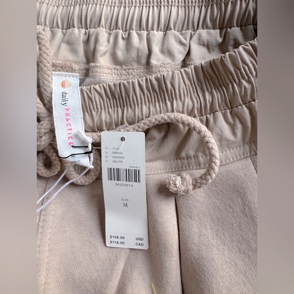 NWT Size M - Daily Practice by Anthropologie Drawstring Barrel Pants - Picture 16 of 16